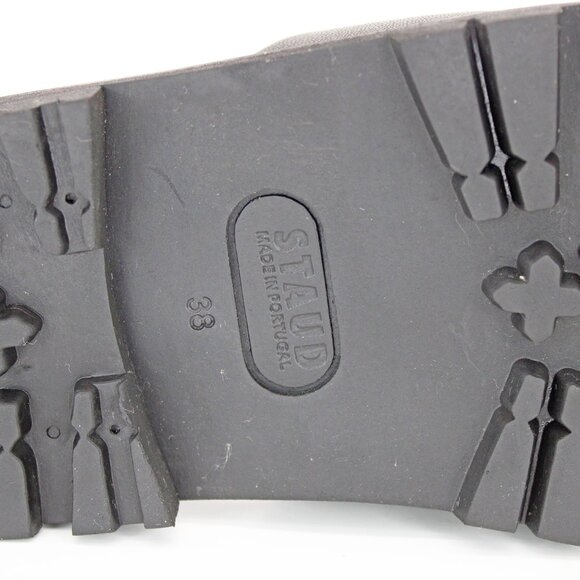 Staud Astro Padded Vegan Leather Slides - Picture 5 of 9